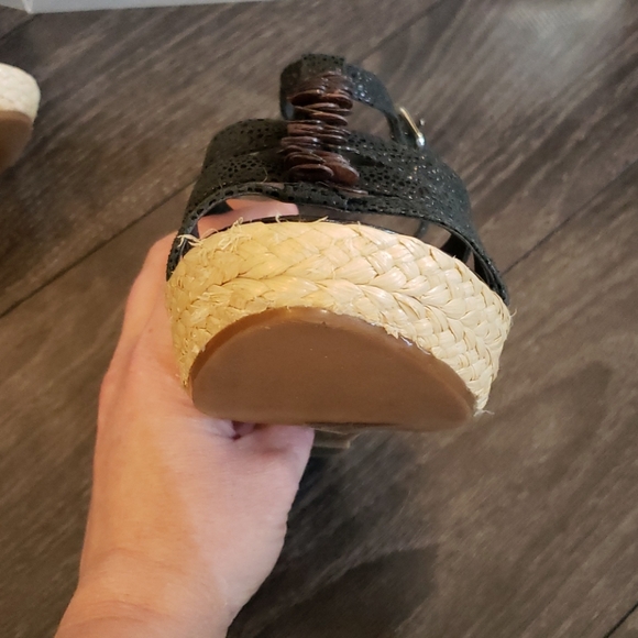 Alfani Annya Black Wedge Size 8M - Picture 8 of 11